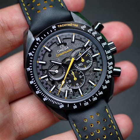 omega speedmaster darkside|omega speedmaster dark moon.